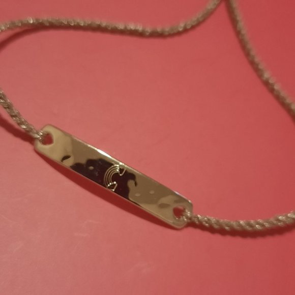 Monica Vinader engraved Havana Mini Friendship Bracelet - Rainbow - Picture 1 of 6